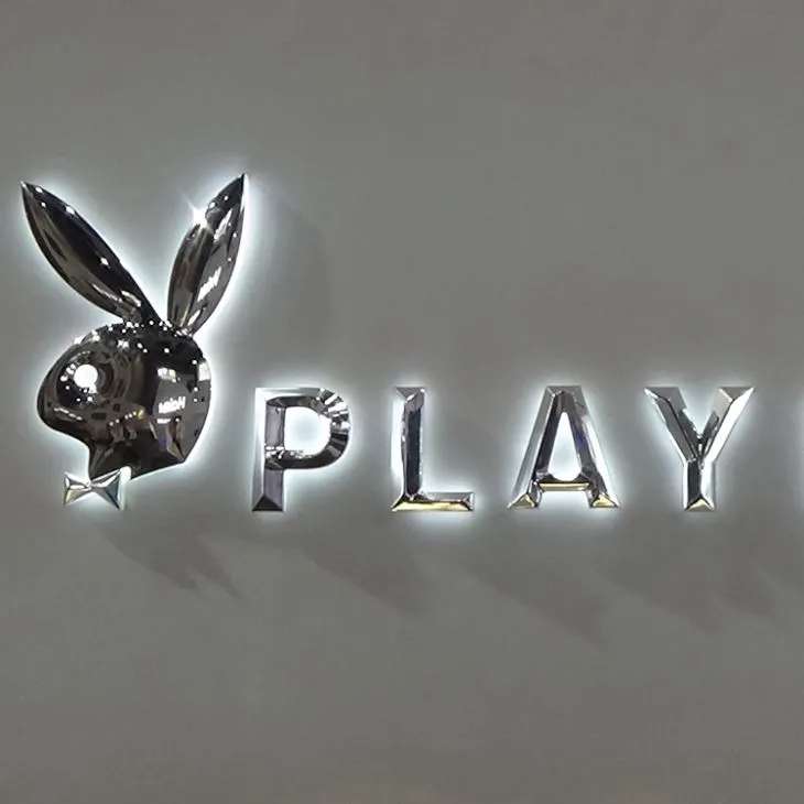 Hard Plastic Led Alphabet Letter Sign